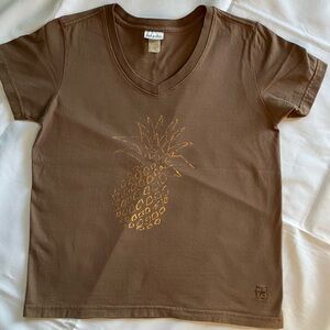 Fresh Produce Brown Pineapple Tee